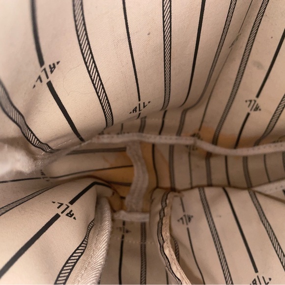 Ralph Lauren Black/Brown Equestrian Print PVC And Leather Shopper Tote - Picture 2 of 9